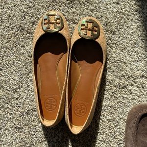 Tory Burch Reva cork flats